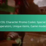 CDL Rare Promo Codes: Hard-to-find items, Collector’s editions, Unique skins