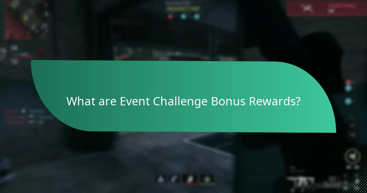How do Event Challenge Bonus Rewards compare to other events?